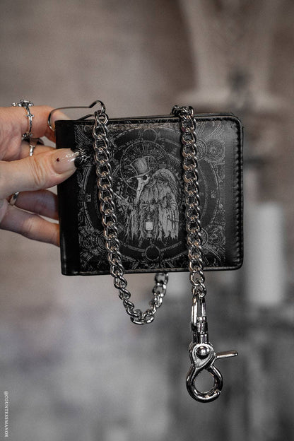 vampirefreaks - Plague Doctor Bifold Wallet w/ Chain