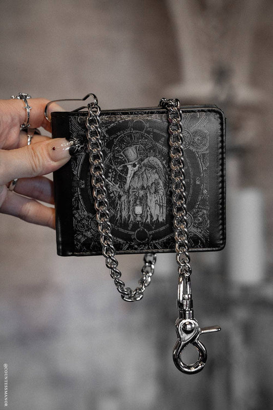 vampirefreaks - Plague Doctor Bifold Wallet w/ Chain