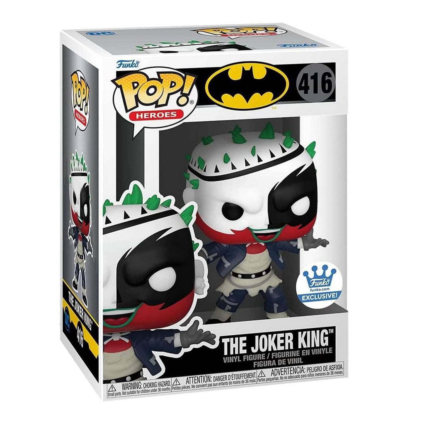 Toynk - DC Comics Funko POP Vinyl Figure | Joker King