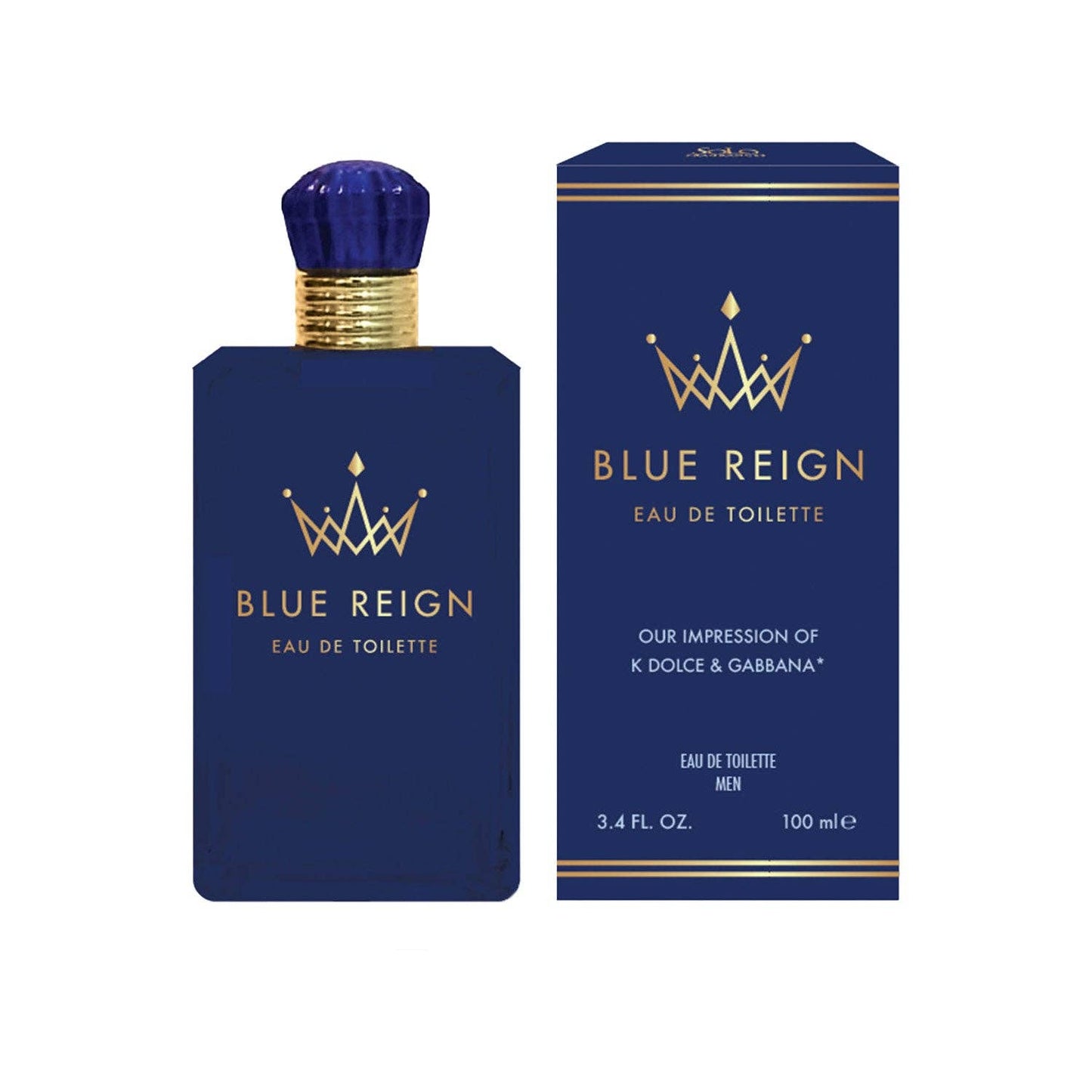 ShopBobbys - Blue Reign Impression Cologne for Men, 3.4 Ounces