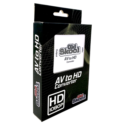 Old Skool - AVtoHDMI Converter: White