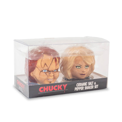 Toynk - Childs Play Chucky Bride Salt & Pepper Shaker Set