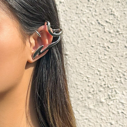 Retro Creative Irregular Contour Ear Clip