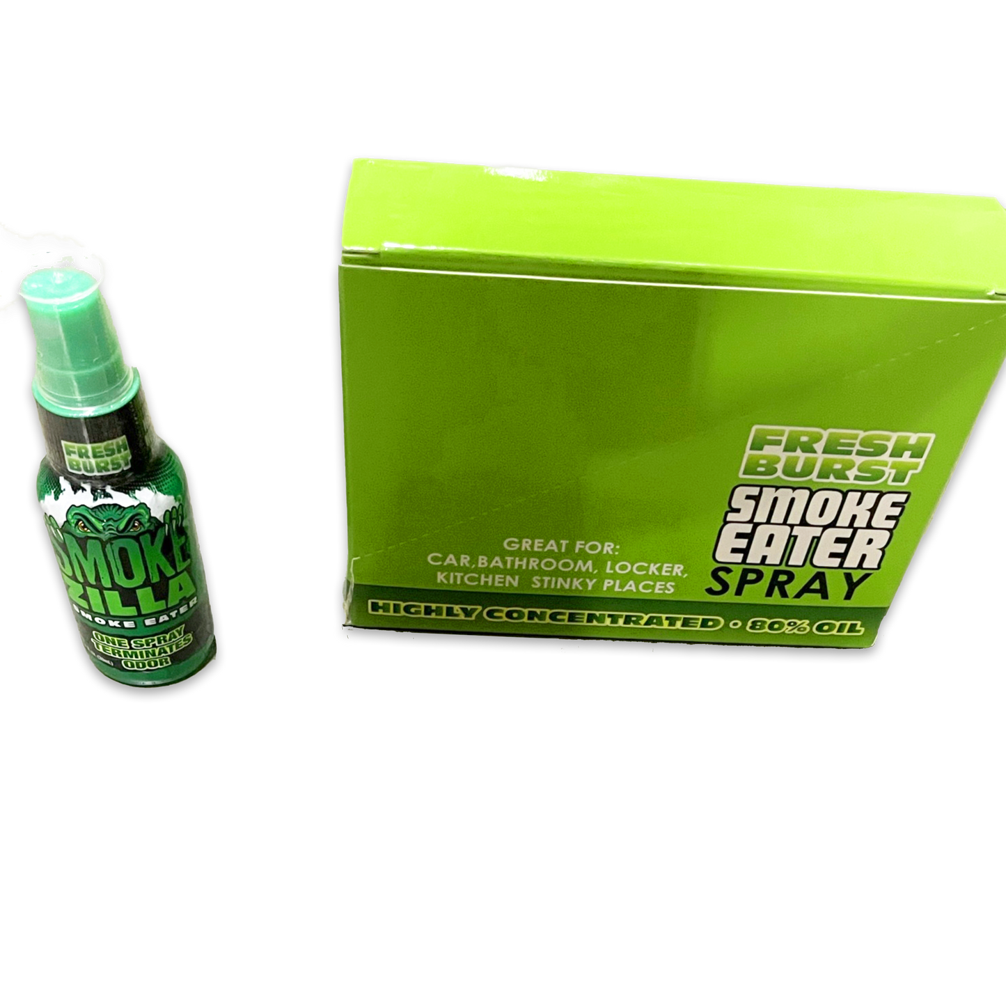 Novelty Closeout - Air Freshener Smoke Eater Spray Fresh Burst - 4 Pack