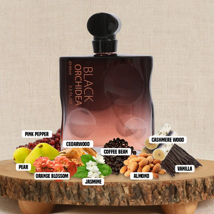 MYS Wholesale Inc - Black Orchidea Natural Spray Perfume for Women