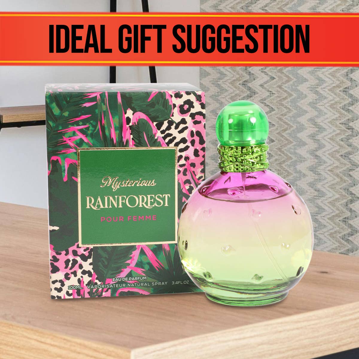MYS Wholesale Inc - Mysterious Rainforest Spray Perfume Eau De Parfum For Women