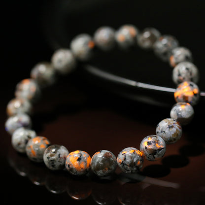 Natural Flame Stone Bracelet Ornament