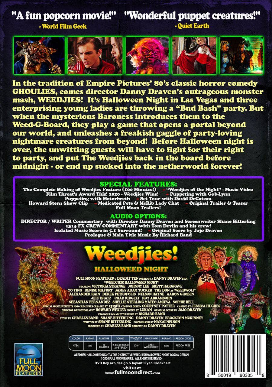 Full Moon Features - Weedjies! Halloween Night DVD