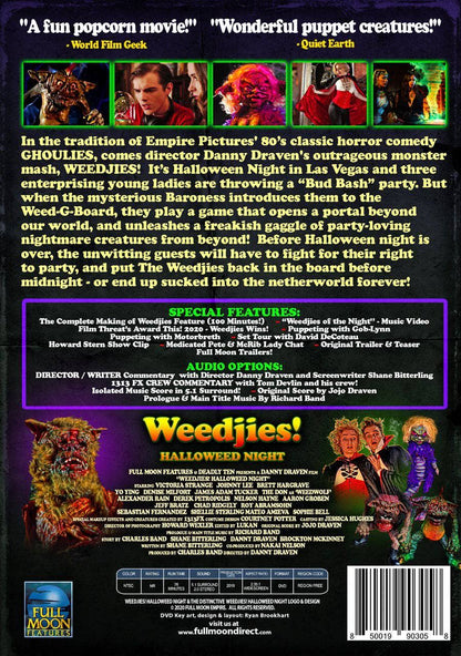 Full Moon Features - Weedjies! Halloween Night DVD