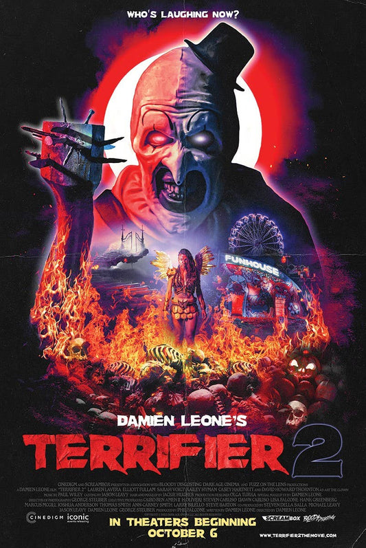 Posters Wholesale - Terrifier 2: Cardboard Back & ClearBag