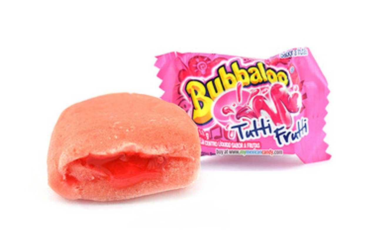 Food Crush Corp - Bubbaloo Plátano, Banana Gum Mexican Candy (Case of 47)