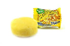 Food Crush Corp - Bubbaloo Plátano, Banana Gum Mexican Camdy (Cases of 47)