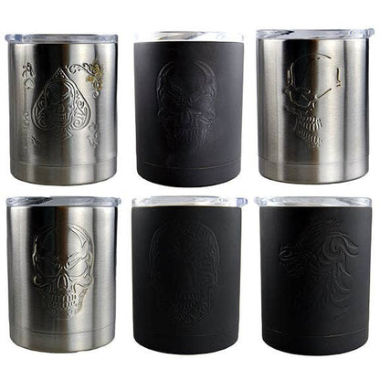 Novelty Closeout - Roughneck 10oz High Ball Insulated Cup Assortment - 6/Pack: Closeout Price