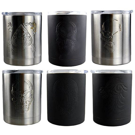 Novelty Closeout - Roughneck 10oz High Ball Insulated Cup Assortment - 6/Pack: Closeout Price