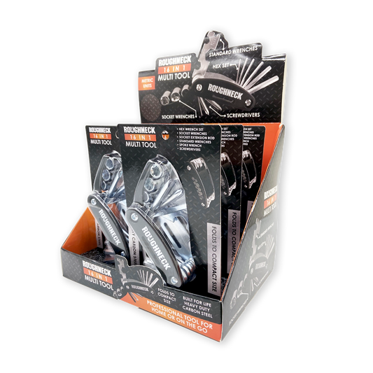 Novelty Brands - 16 in 1 Tool Multi Tool - 6 Pieces Per Retail Ready Display