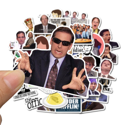 50 Pcs TV Show Office Sticker