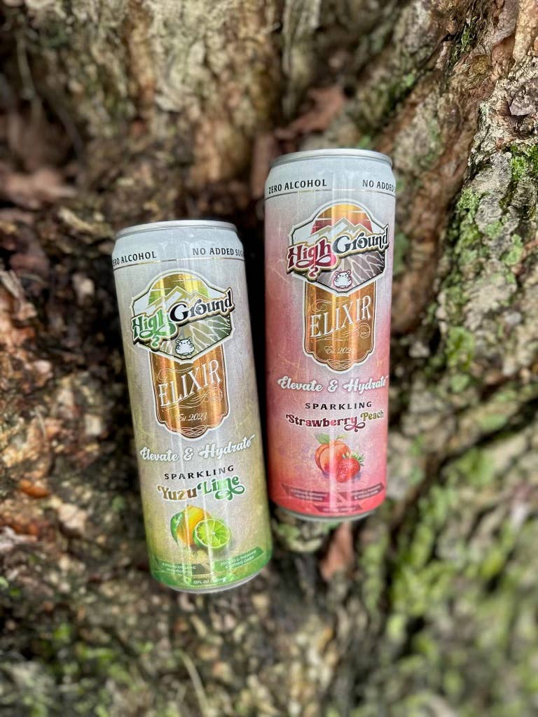 High Ground Elixirs - High Ground Elixirs Mushroom Seltzer - Yuzu Lime 12oz