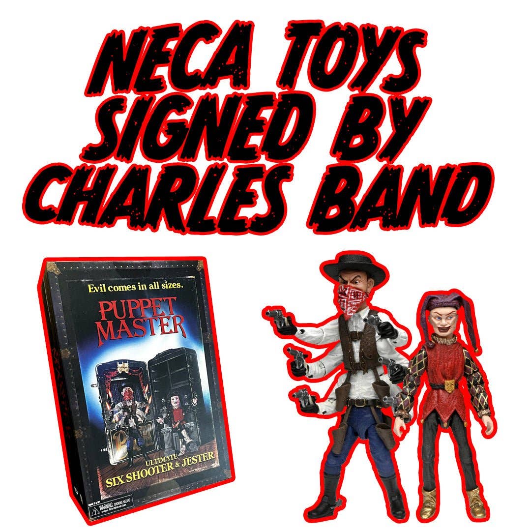 Full Moon Features - Puppet Master - 7” Scale Action Figures - Ultimate Six-Shooter & Jester 2-Pack