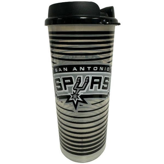 St. Louis Wholesale LLC - San Antonio Spurs Tumblers - 24OZ Grid Style - Double Walled