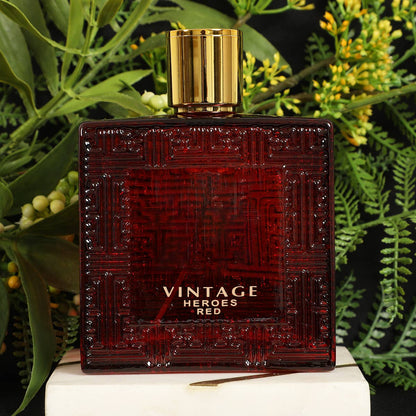 MYS Wholesale Inc - Vintage Heroes Red Spray Cologne Eau De Parfum For Men