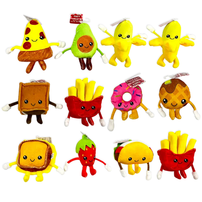 Novelty Closeout - Food Fun Super Plush Animal Assortment: Closeout Price