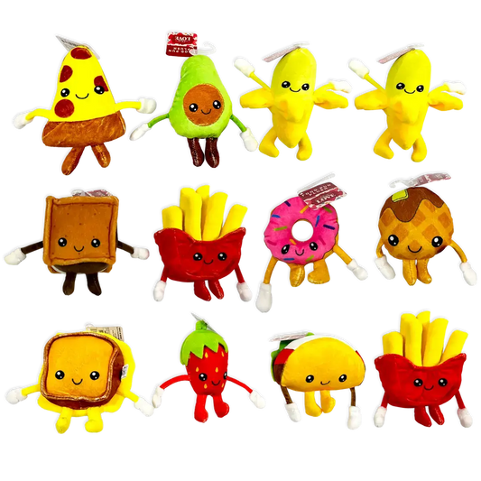Novelty Closeout - Food Fun Super Plush Animal Assortment: Closeout Price