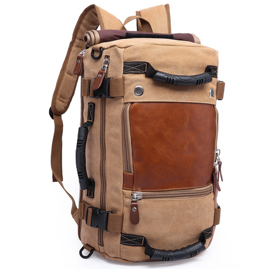 KAKA Brand Stylish Travel Large Capacity Backpack Male Luggage Shoulder Bag Computer Backpacking Men Functional Versatile Bags