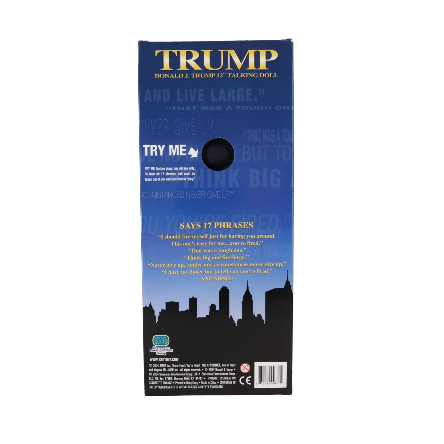 Toynk - Donald Trump 12 Inch Talking Collectible Figure | 17 Phrases