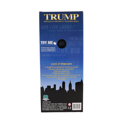 Toynk - Donald Trump 12 Inch Talking Collectible Figure | 17 Phrases
