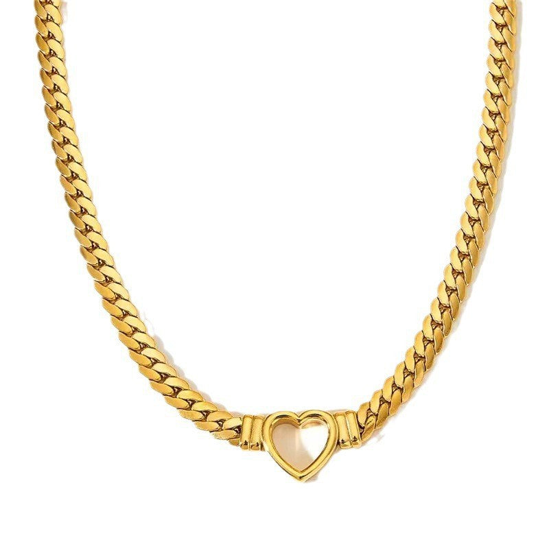 Fashion Women's Gold Cuban Necklace