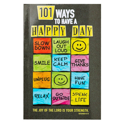 Christian Art Gifts - Gift Book 101 Ways to Have a Happy Day Softcover