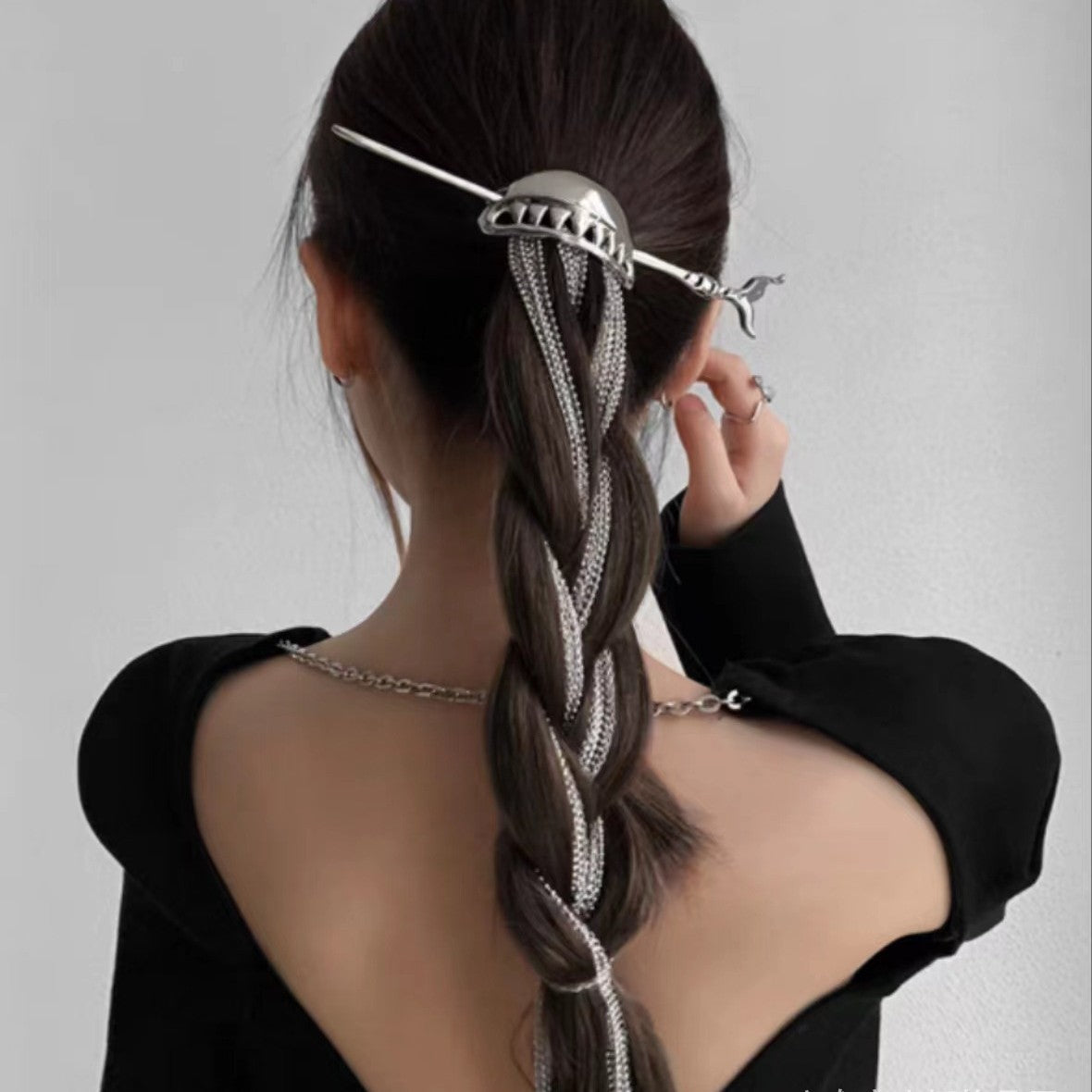 Exaggerated Personality And Unique Ponytail Hairpin