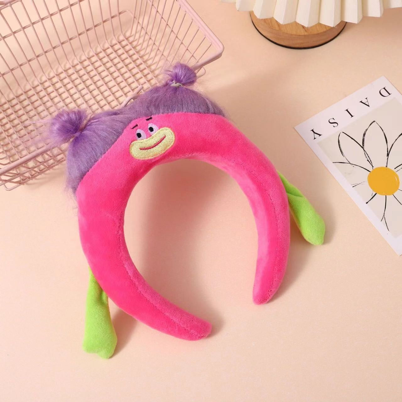 Hair Band Plush Doll Peripheral Handmade