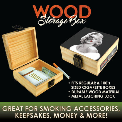 Novelty Closeout - Smokezilla Wood Stash Box Assortment- 6/Pack