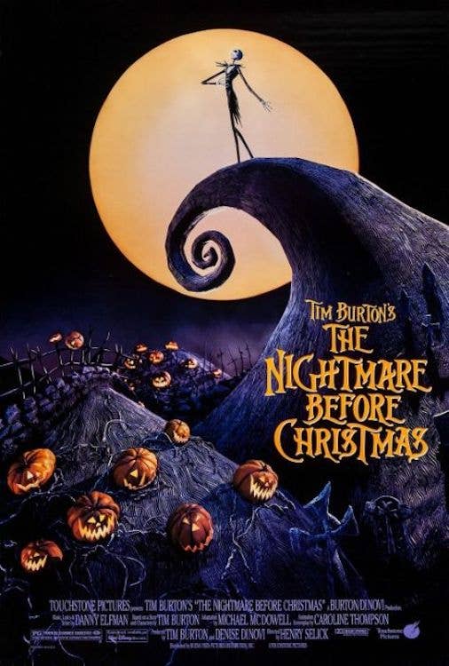 Posters Wholesale - The Nightmare Before Christmas by Tim Burton Movie 24X36: Cardboard Back & Clear Bag
