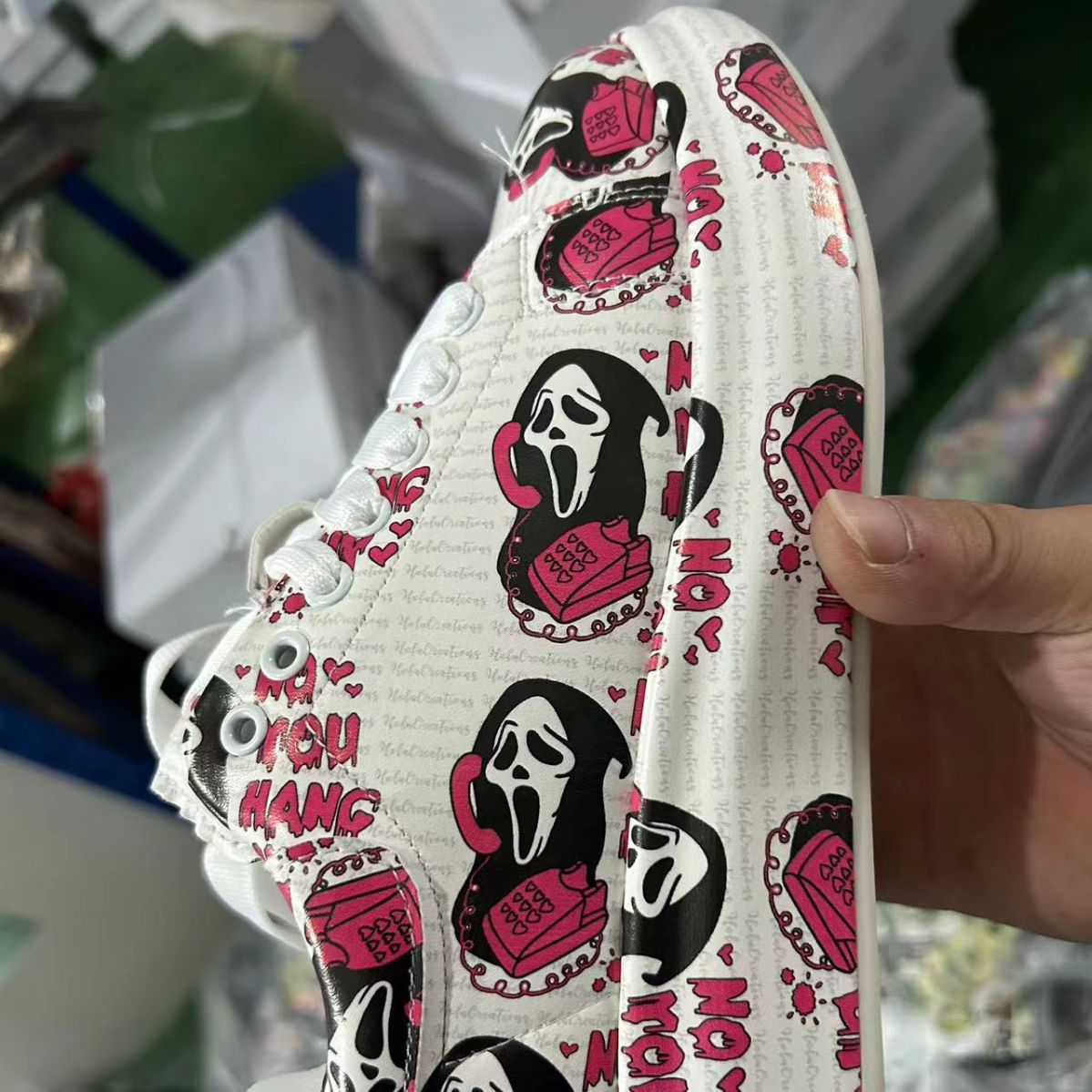 Ghost Face Horror Shoes