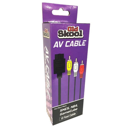 Old Skool - SNES, N64, GCN AV Cable (Retail)