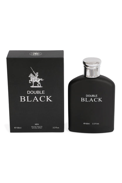 MYS Wholesale Inc - Double Black Spray Cologne Eau de Toilette For Men