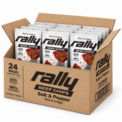 Rally Protein - Rally Beef Chips Salt & Pepper
