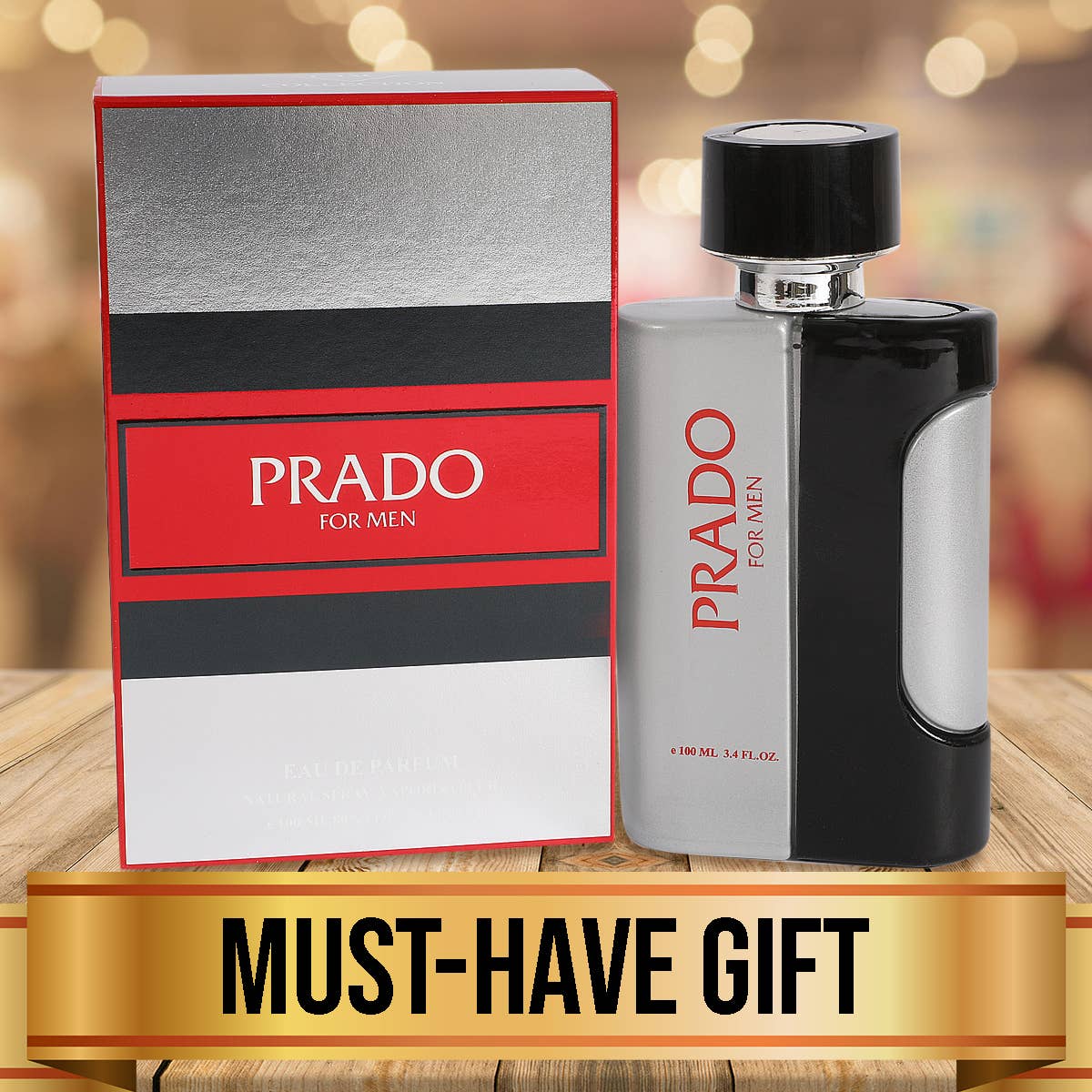 MYS Wholesale Inc - Prado Spray Cologne Eau de Parfum For Men