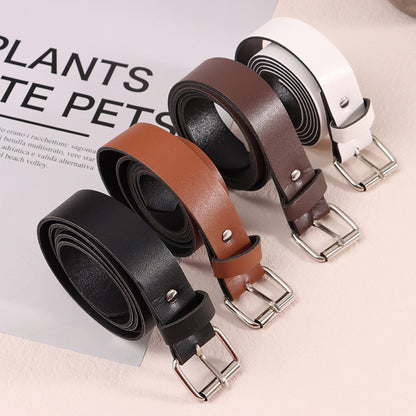 Women's Casual All-matching Pin Buckle Belt