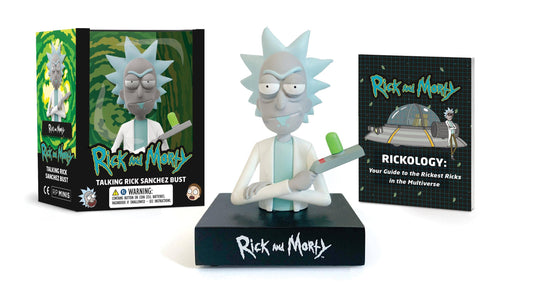 Hachette Book Group - Rick And Morty Talking Rick Sanchez Bust