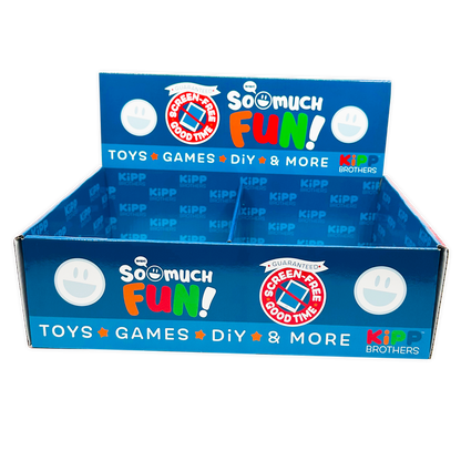 Novelty Brands - Merchandising Fixture - Corrugated Toy Shelf Display Only