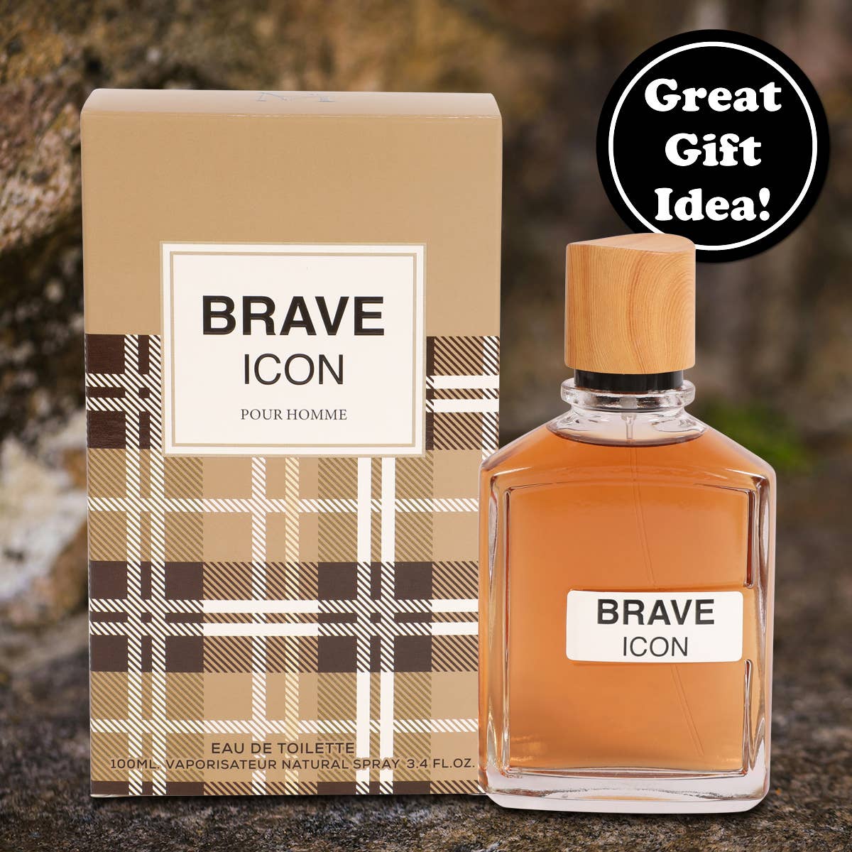 MYS Wholesale Inc - Brave Icon Spray Cologne Eau De Toilette For Men