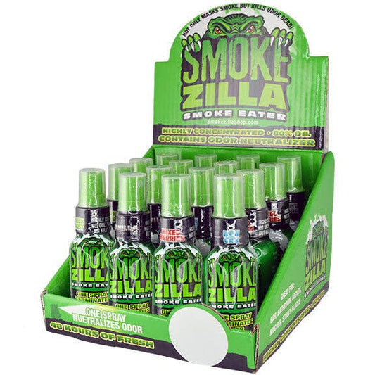 Novelty Brands - SMOKEZILLA SMOKE EATER SPRAY 16 PIECES PER DISPLAY