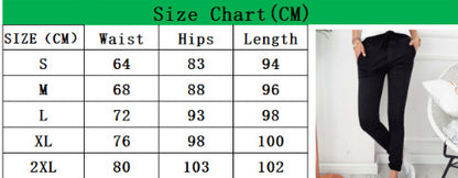 Women's Fashion Casual Slim Fit Skinny Elastic Pants