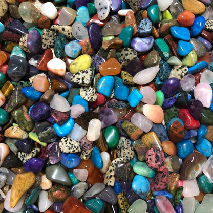Craftstones - Souvenir Gemstone Mix: S1 4-6 mm, 8500-13000 pcs/lb