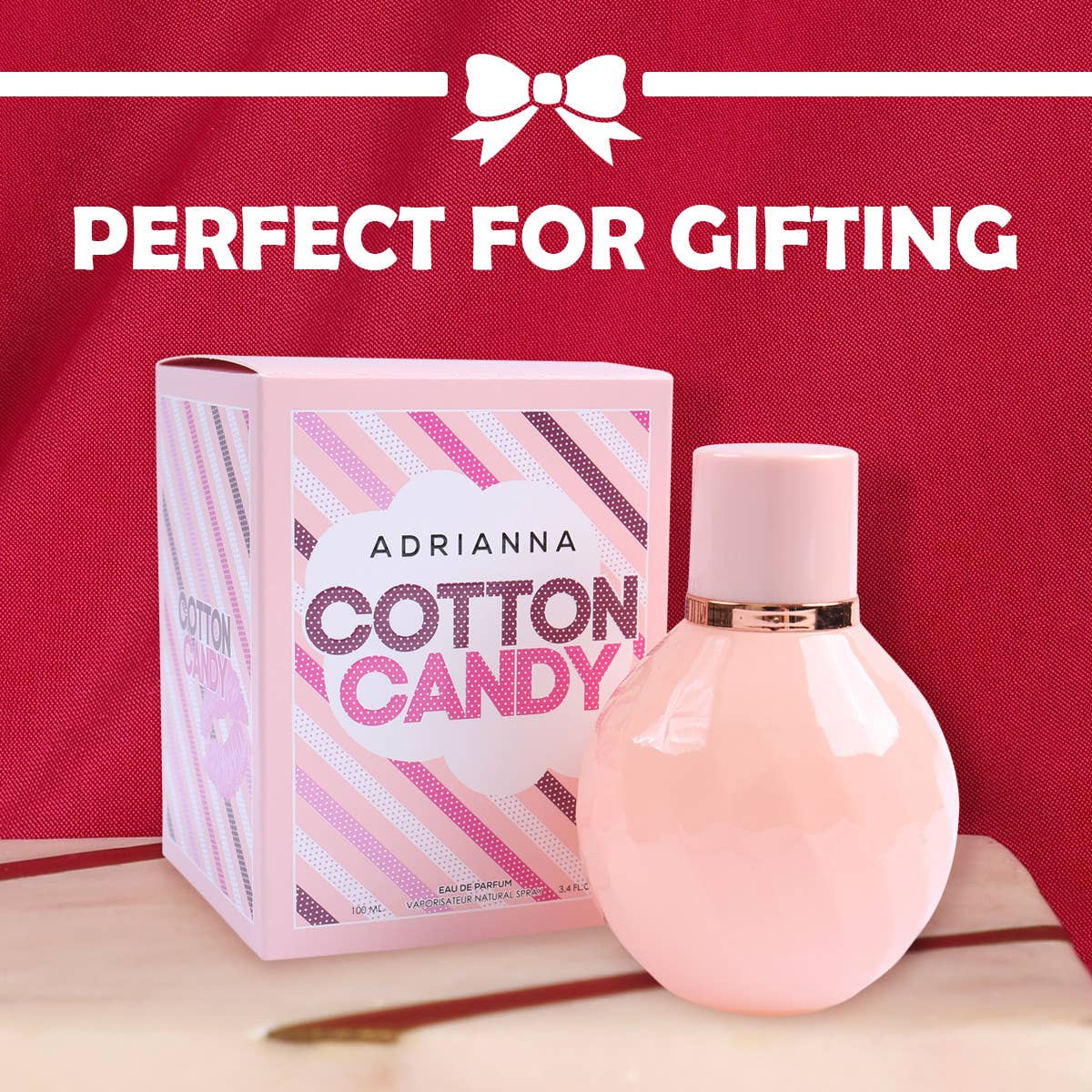 MYS Wholesale Inc - Adrianna Cotton Candy Spray Cologne For Women