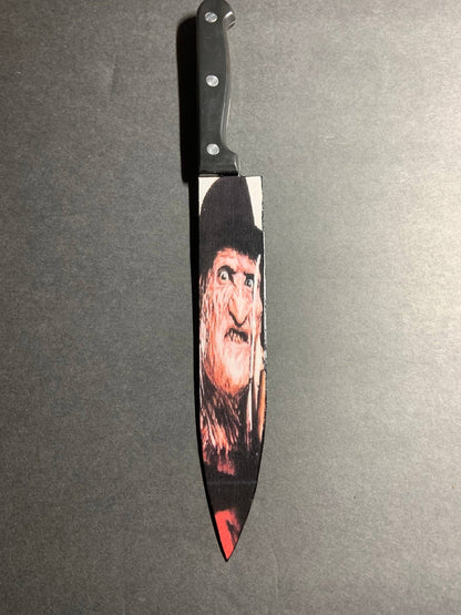 Dead Dave Designs - Freddy Krueger Kitchen Knife With/Without Sublimated Stand: Knife W Stand