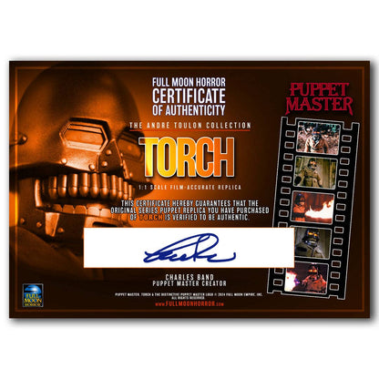 Full Moon Features - The Andre Toulon Puppet Master Replica Collection - TORCH